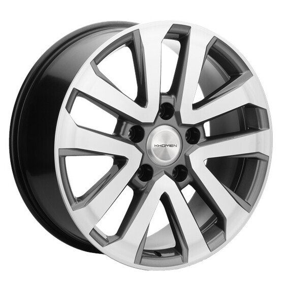Диск Khomen 2003 20x8.50 5x150 ET58 DIA110.10 GRAY-FP Диск Khomen 2003 20x8.50 5x150 ET58 DIA110.10 GRAY-FP