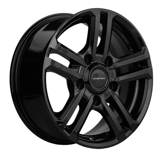 Диск Khomen 1602 16x6.50 5x139.70 ET35 DIA98 BLACK Диск Khomen 1602 16x6.50 5x139.70 ET35 DIA98 BLACK