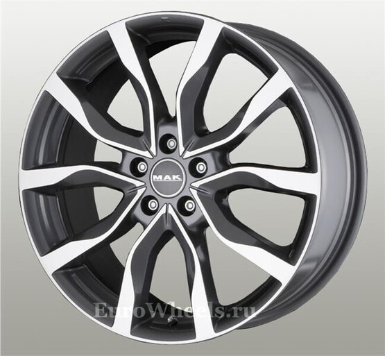 Диск Mak Koln 21x9.50 5x114.30 ET50 DIA76.10 GUN METALLIC-MIRROR FACE Диск Mak Koln 21x9.50 5x114.30 ET50 DIA76.10 GUN METALLIC-MIRROR FACE