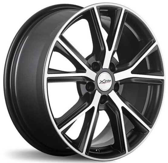 Диск X'trike X-122 18x7.50 5x114.30 ET37 DIA66.60 BKM/FP