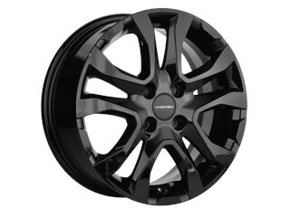 Диск Khomen 1503 15x6 4x100 ET46 DIA54.10 BLACK Диск Khomen 1503 15x6 4x100 ET46 DIA54.10 BLACK