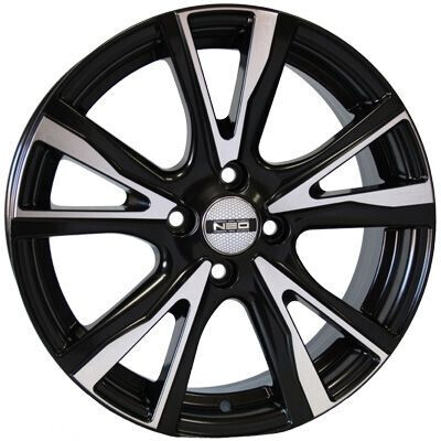 Диск Neo 674 16x6 4x100 ET45 DIA60 BL Диск Neo 674 16x6 4x100 ET45 DIA60 BL