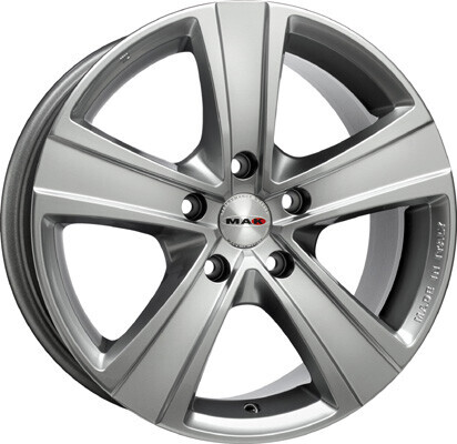 Диск Mak Van5 16x6.50 5x114.30 ET40 DIA76.10 SILVER Диск Mak Van5 16x6.50 5x114.30 ET40 DIA76.10 SILVER
