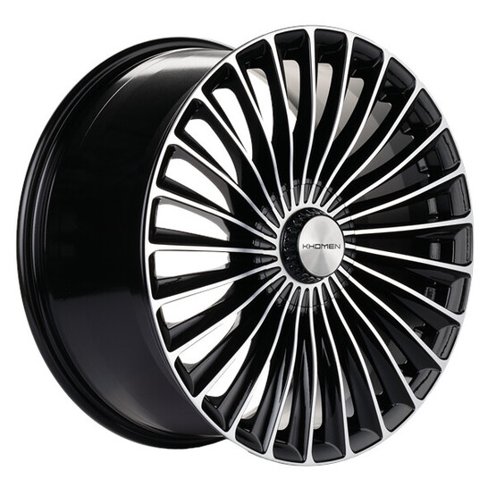 Диск Khomen 2008 20x8.50 5x112 ET43 DIA66.60 BLACK-FP Диск Khomen 2008 20x8.50 5x112 ET43 DIA66.60 BLACK-FP