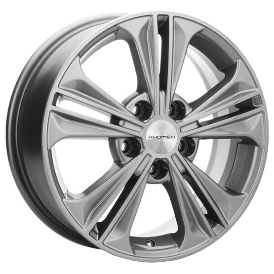 Диск Khomen 1603 16x6 5x112 ET50 DIA57.10 G-SILVER Диск Khomen 1603 16x6 5x112 ET50 DIA57.10 G-SILVER