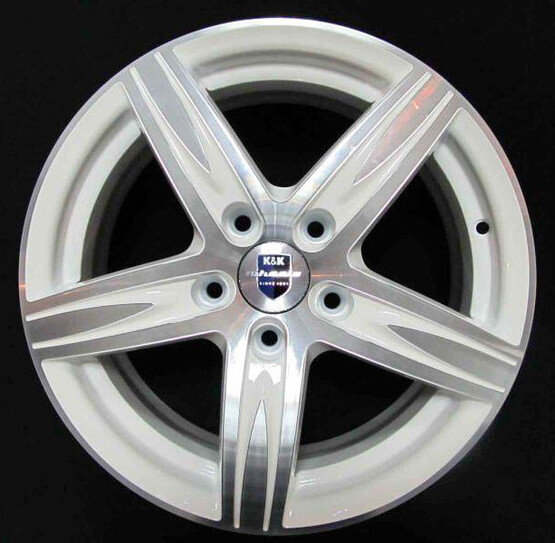 Диск K&K Андорра 15x6 5x114.30 ET45 DIA67.10 АЛМАЗ ВАЙТ Диск K&K Андорра 15x6 5x114.30 ET45 DIA67.10 АЛМАЗ ВАЙТ