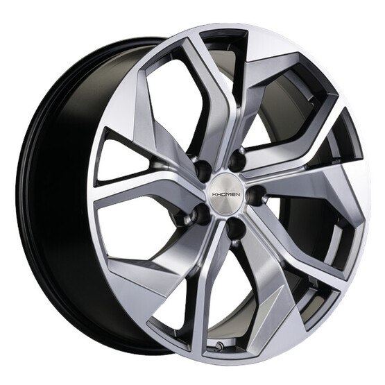 Диск Khomen 2006 20x8.50 5x112 ET33 DIA66.60 DARK CHROME Диск Khomen 2006 20x8.50 5x112 ET33 DIA66.60 DARK CHROME