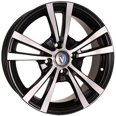 Диск Khomen 1604 16x6 5x100 ET40 DIA54.10 F-SILVER-FP Диск Khomen 1604 16x6 5x100 ET40 DIA54.10 F-SILVER-FP