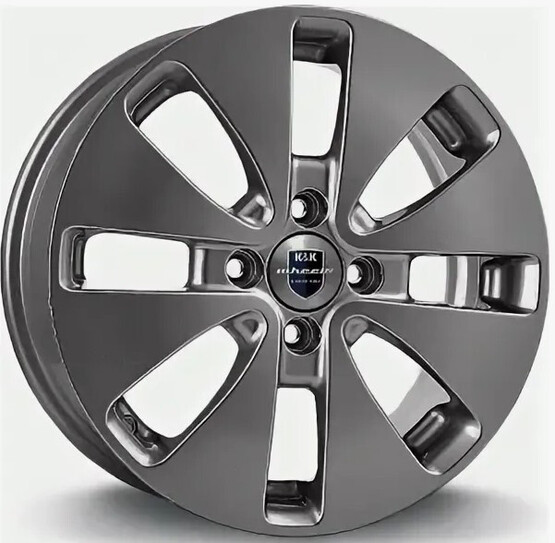 Диск K&K Rio (Кс 582) 15x6 4x100 ET46 DIA54.10 ДАРК ПЛАТИНУМ