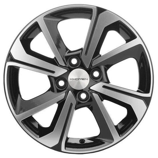 Диск Khomen 1501 15x6 4x100 ET37 DIA60.10 BKF