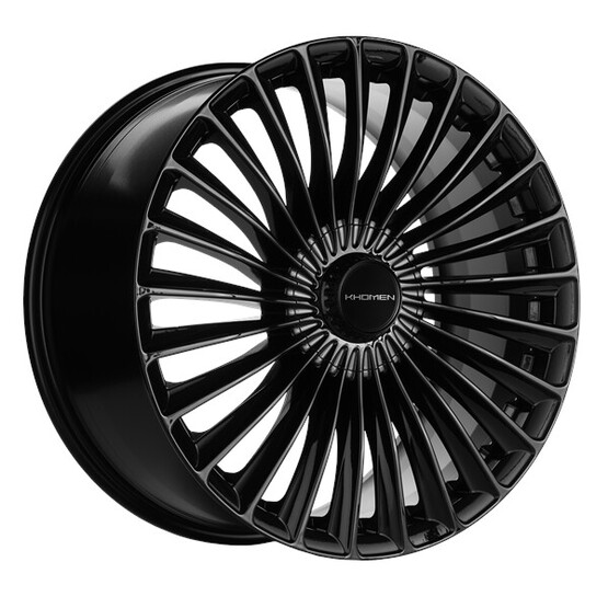 Диск Khomen 2008 20x9.50 5x112 ET38 DIA66.60 BLACK Диск Khomen 2008 20x9.50 5x112 ET38 DIA66.60 BLACK