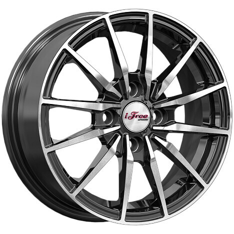 Диск Ifree Финчер 14x5.50 4x100 ET43 DIA60.10 БЛЭК ДЖЕК
