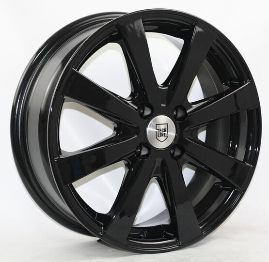 Диск Tech Line 634 16x6 4x100 ET37 DIA60.10 BL