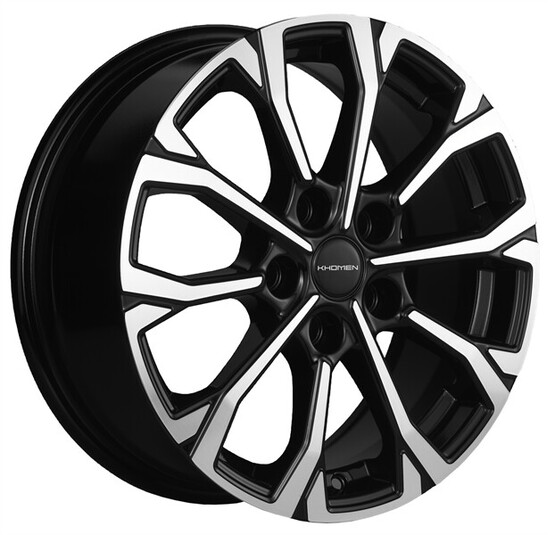 Диск Khomen 1605 16x6 5x114 ET45 DIA60 BLACK Диск Khomen 1605 16x6 5x114 ET45 DIA60 BLACK
