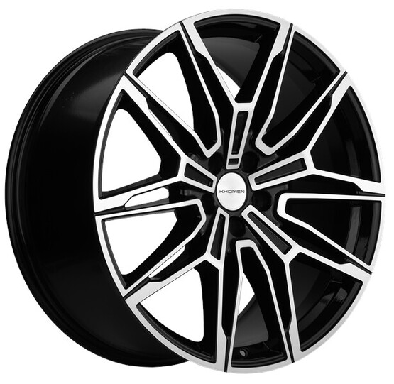 Диск Khomen 2105 21x9 5x112 ET30 DIA66 BLACK MATT Диск Khomen 2105 21x9 5x112 ET30 DIA66 BLACK MATT